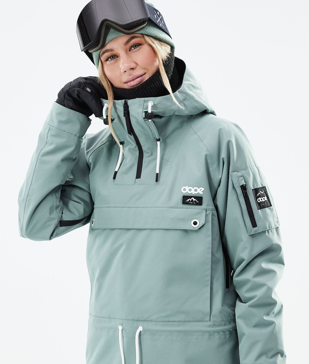 Chaqueta Snowboard Dope Annok W 2021 Mujer Verde | 172-EJXMZK