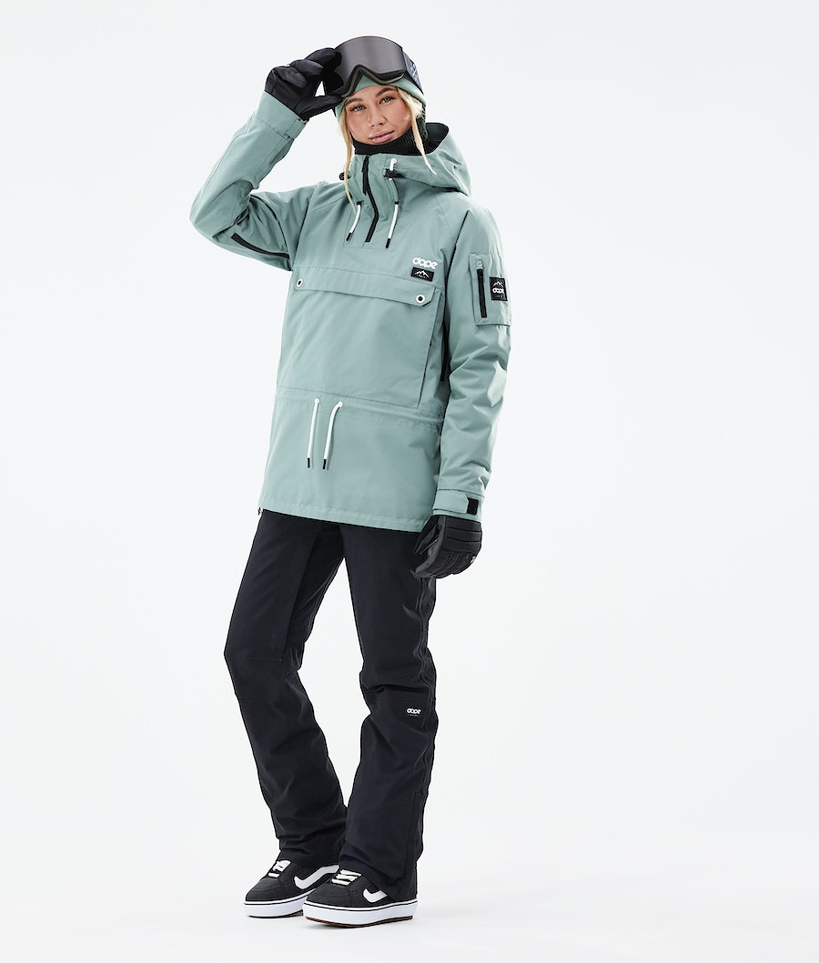 Chaqueta Snowboard Dope Annok W 2021 Mujer Verde | 172-EJXMZK