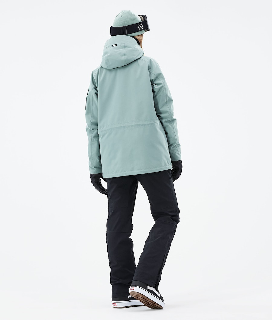 Chaqueta Snowboard Dope Annok W 2021 Mujer Verde | 172-EJXMZK
