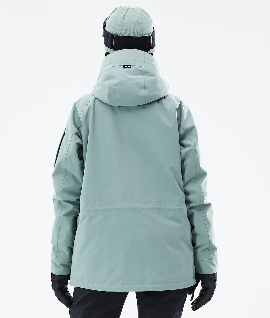 Chaqueta Snowboard Dope Annok W 2021 Mujer Verde | 172-EJXMZK