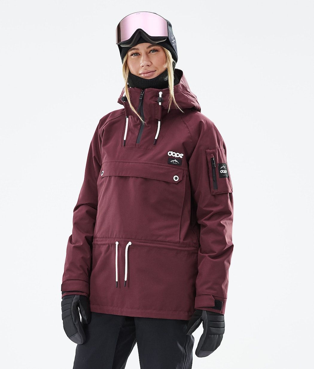 Chaqueta Snowboard Dope Annok W 2021 Mujer Burdeos | 194-KZVRTN