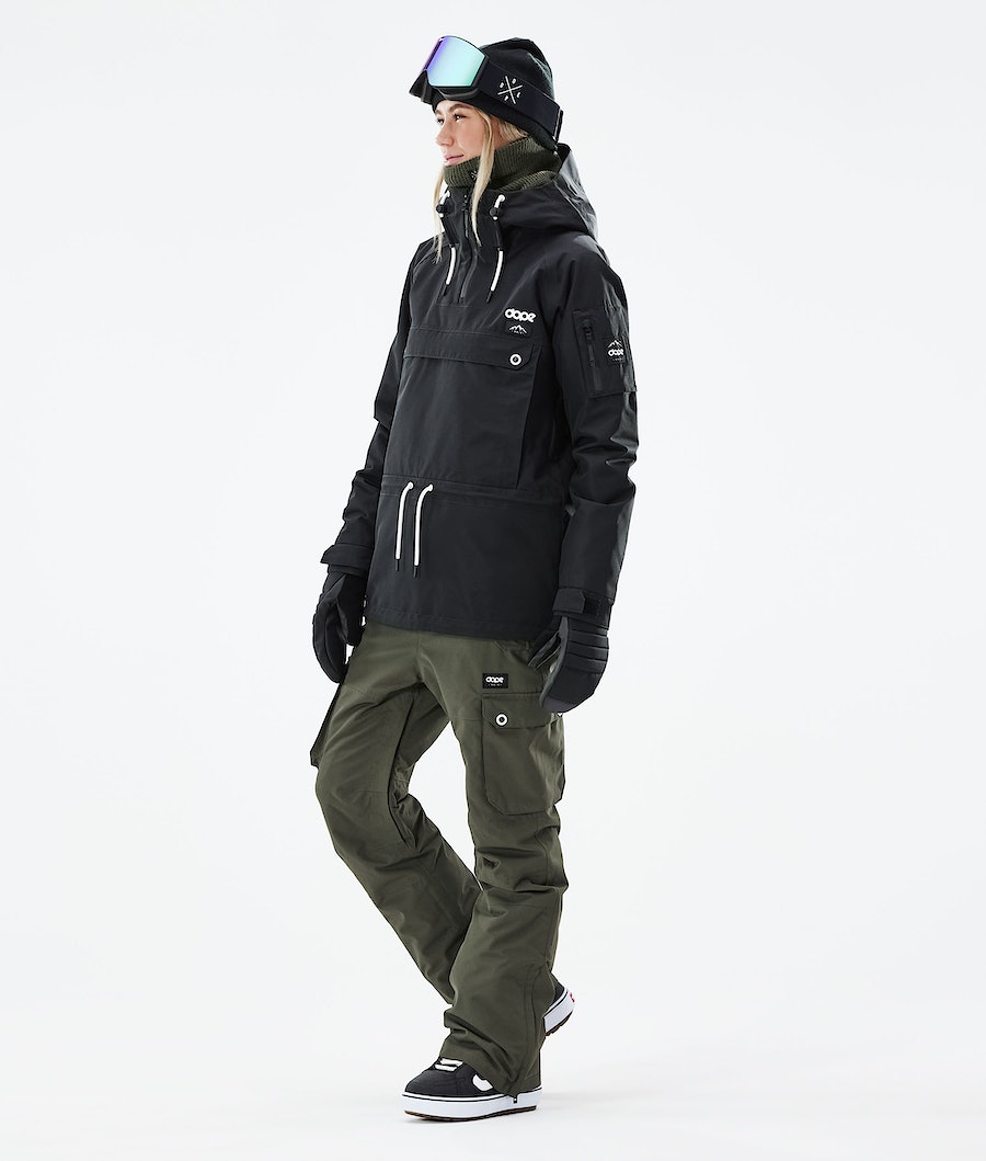 Chaqueta Snowboard Dope Annok W 2021 Mujer Negras | 239-KGWAVE