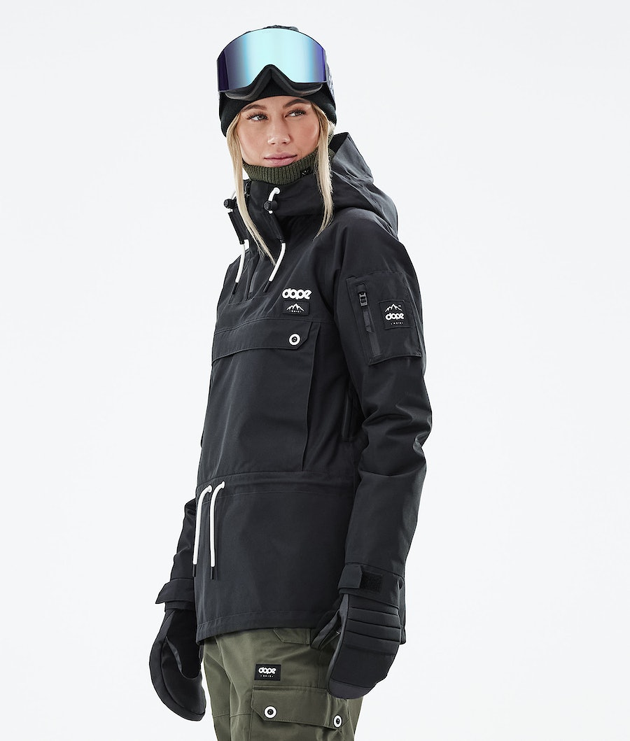 Chaqueta Snowboard Dope Annok W 2021 Mujer Negras | 239-KGWAVE