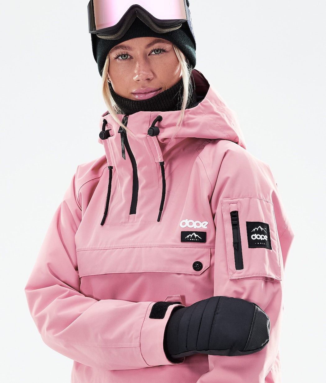 Chaqueta Snowboard Dope Annok W 2021 Mujer Rosas | 538-FXDKGA