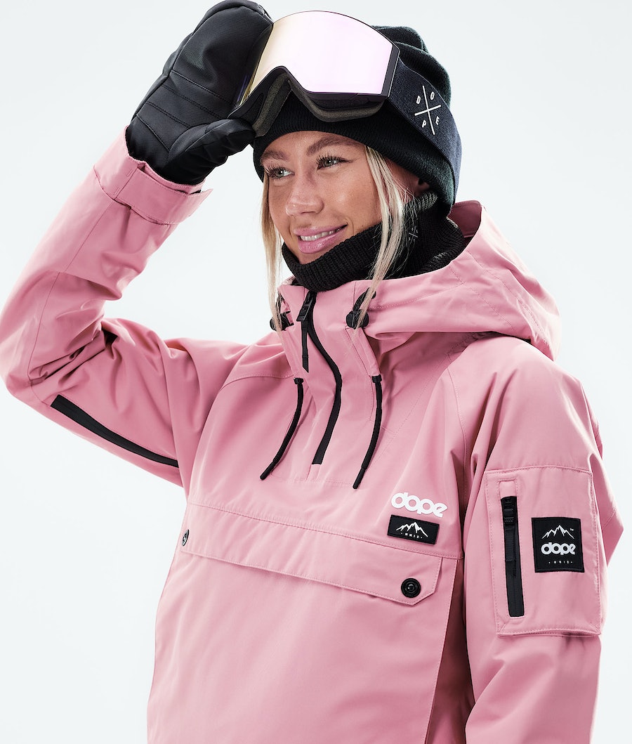 Chaqueta Snowboard Dope Annok W 2021 Mujer Rosas | 538-FXDKGA