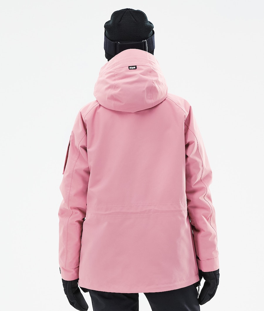 Chaqueta Snowboard Dope Annok W 2021 Mujer Rosas | 538-FXDKGA