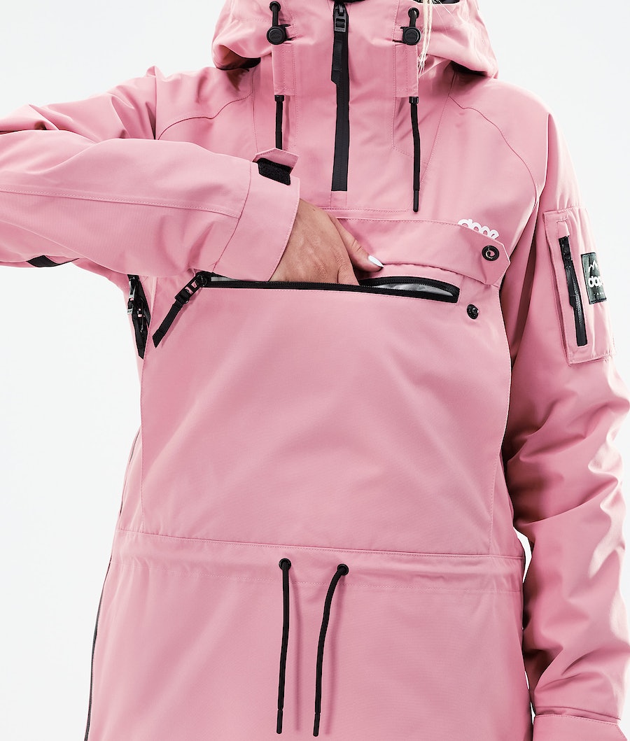 Chaqueta Snowboard Dope Annok W 2021 Mujer Rosas | 538-FXDKGA