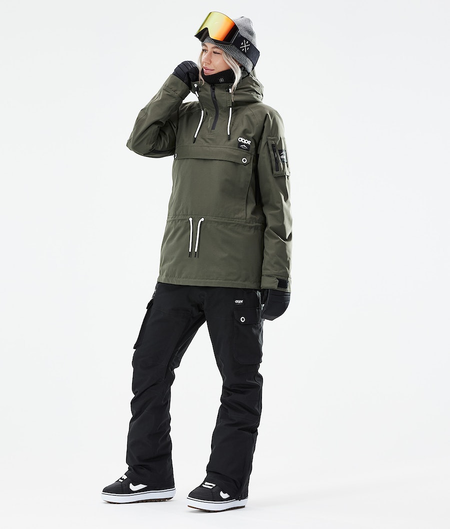 Chaqueta Snowboard Dope Annok W 2021 Mujer Verde Oliva Verde | 732-UFIOBM