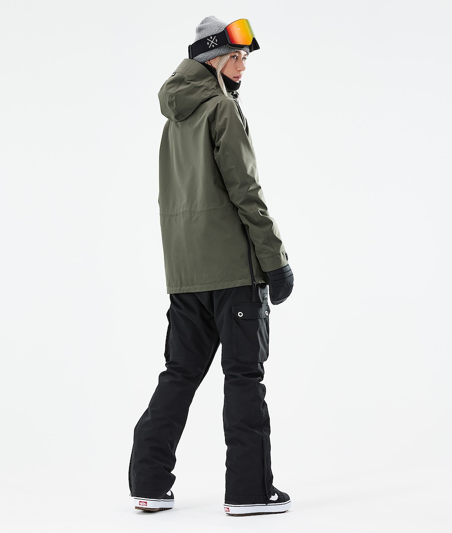 Chaqueta Snowboard Dope Annok W 2021 Mujer Verde Oliva Verde | 732-UFIOBM
