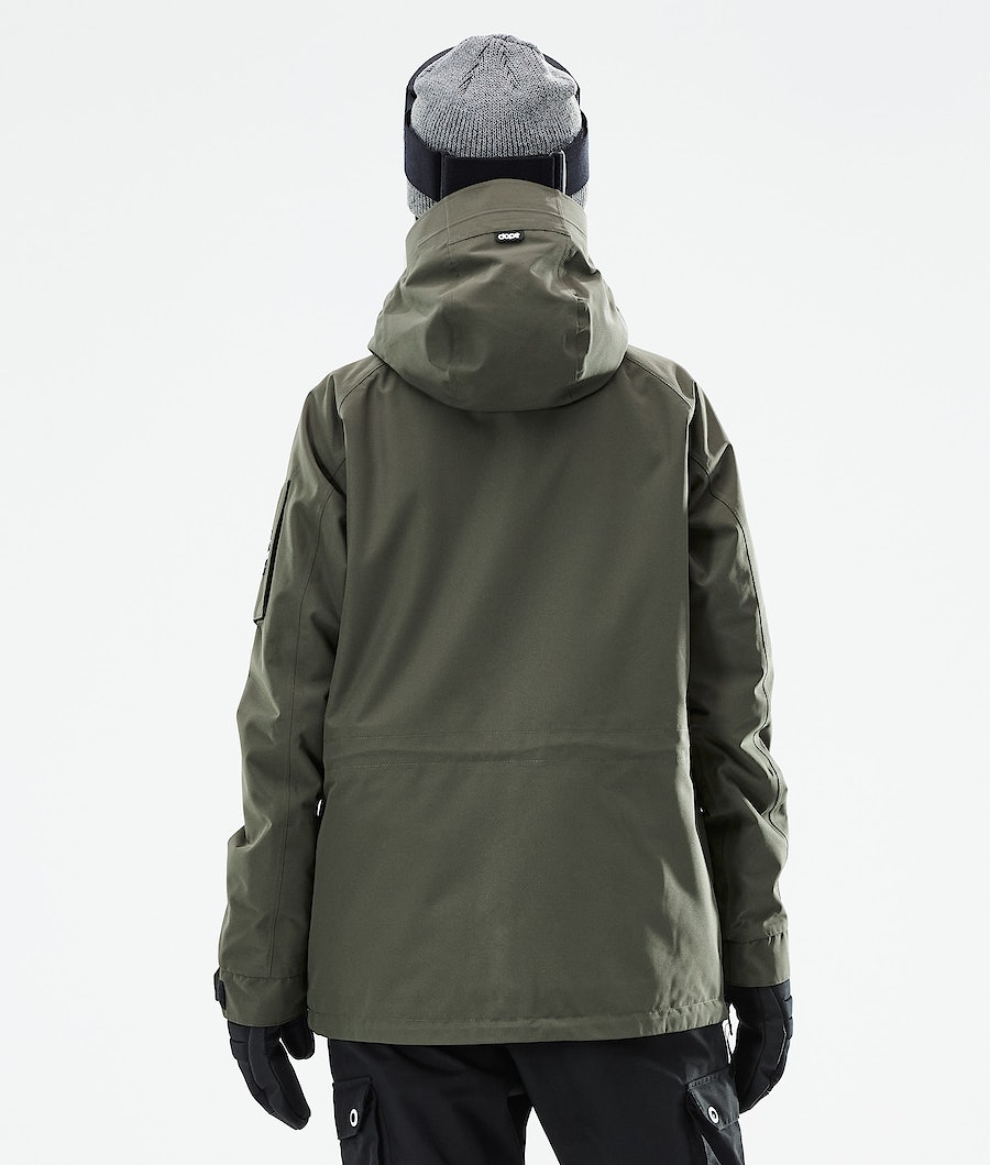 Chaqueta Snowboard Dope Annok W 2021 Mujer Verde Oliva Verde | 732-UFIOBM