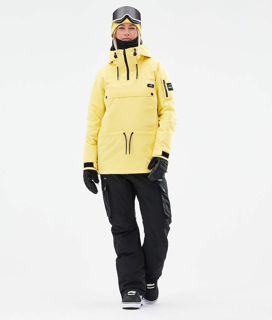 Chaqueta Snowboard Dope Annok W 2021 Mujer Amarillo | 853-KZRDJT