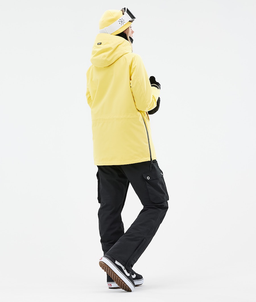 Chaqueta Snowboard Dope Annok W 2021 Mujer Amarillo | 853-KZRDJT