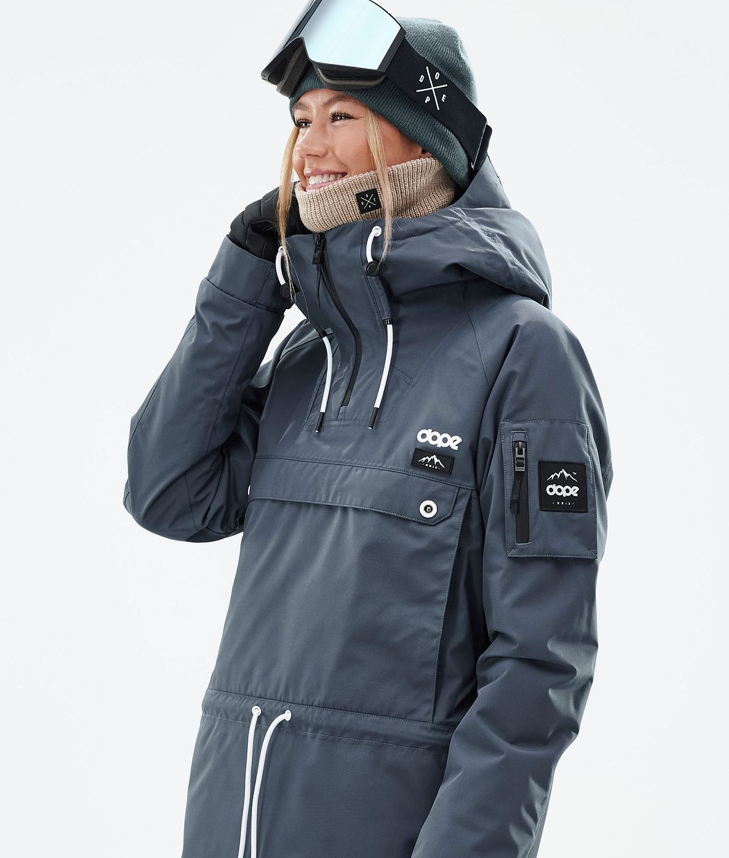 Chaqueta Snowboard Dope Annok W Mujer Azules | 029-UWDQTY