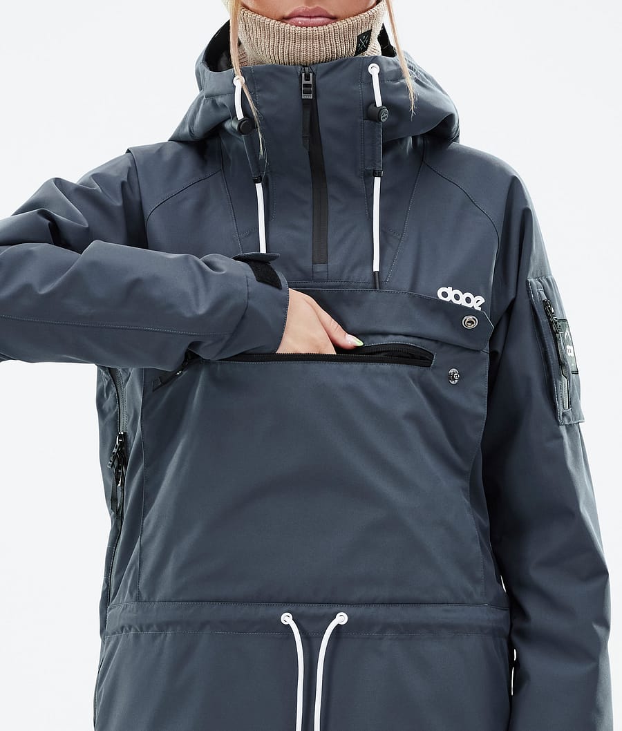 Chaqueta Snowboard Dope Annok W Mujer Azules | 029-UWDQTY