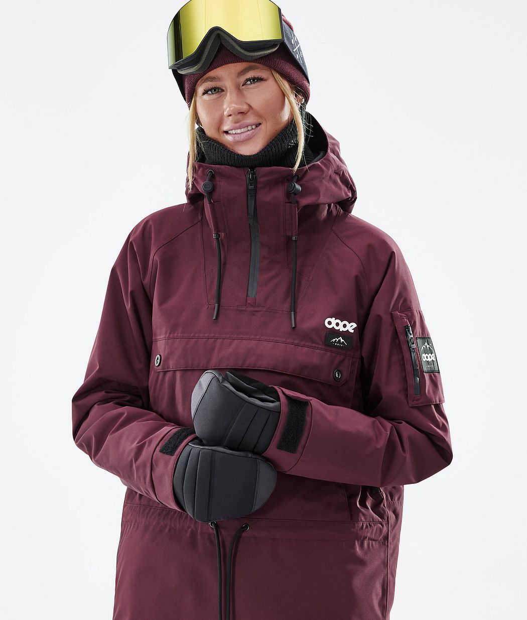 Chaqueta Snowboard Dope Annok W Mujer Burdeos | 603-BXCDSH