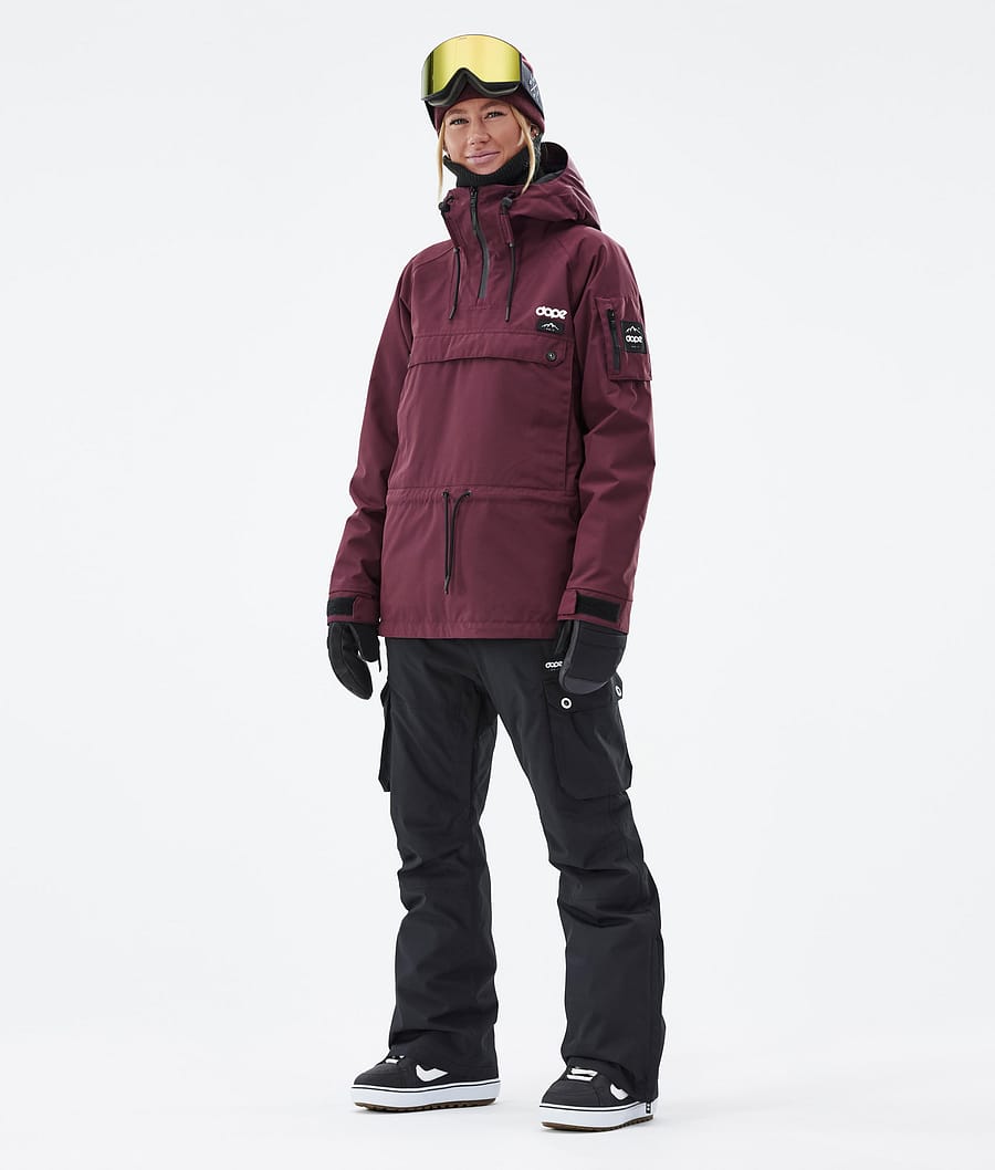 Chaqueta Snowboard Dope Annok W Mujer Burdeos | 603-BXCDSH