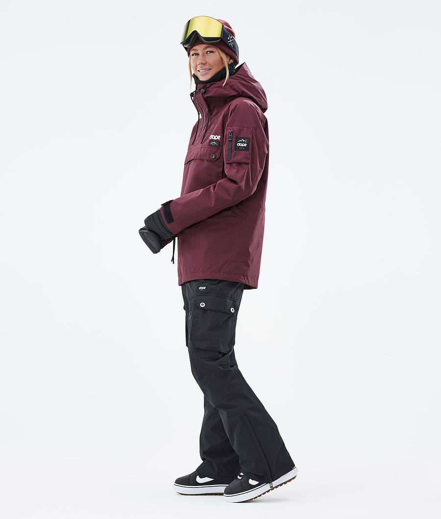 Chaqueta Snowboard Dope Annok W Mujer Burdeos | 603-BXCDSH