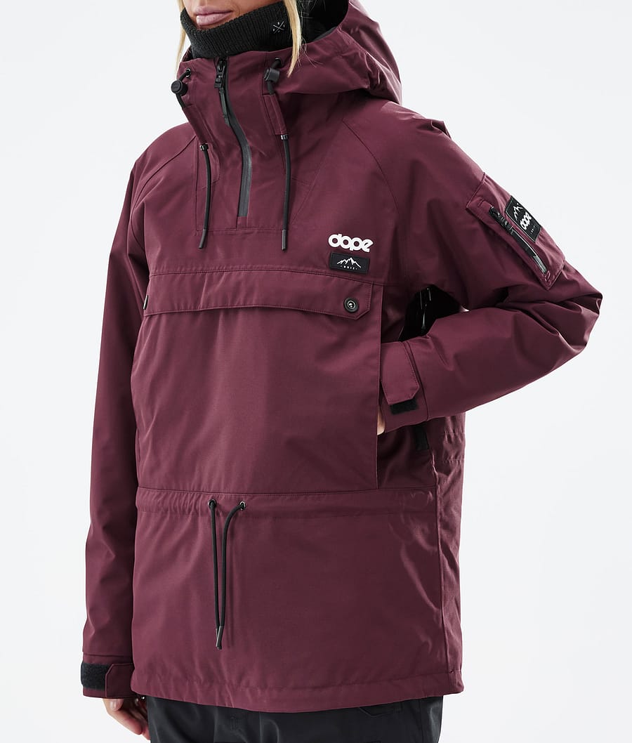 Chaqueta Snowboard Dope Annok W Mujer Burdeos | 603-BXCDSH