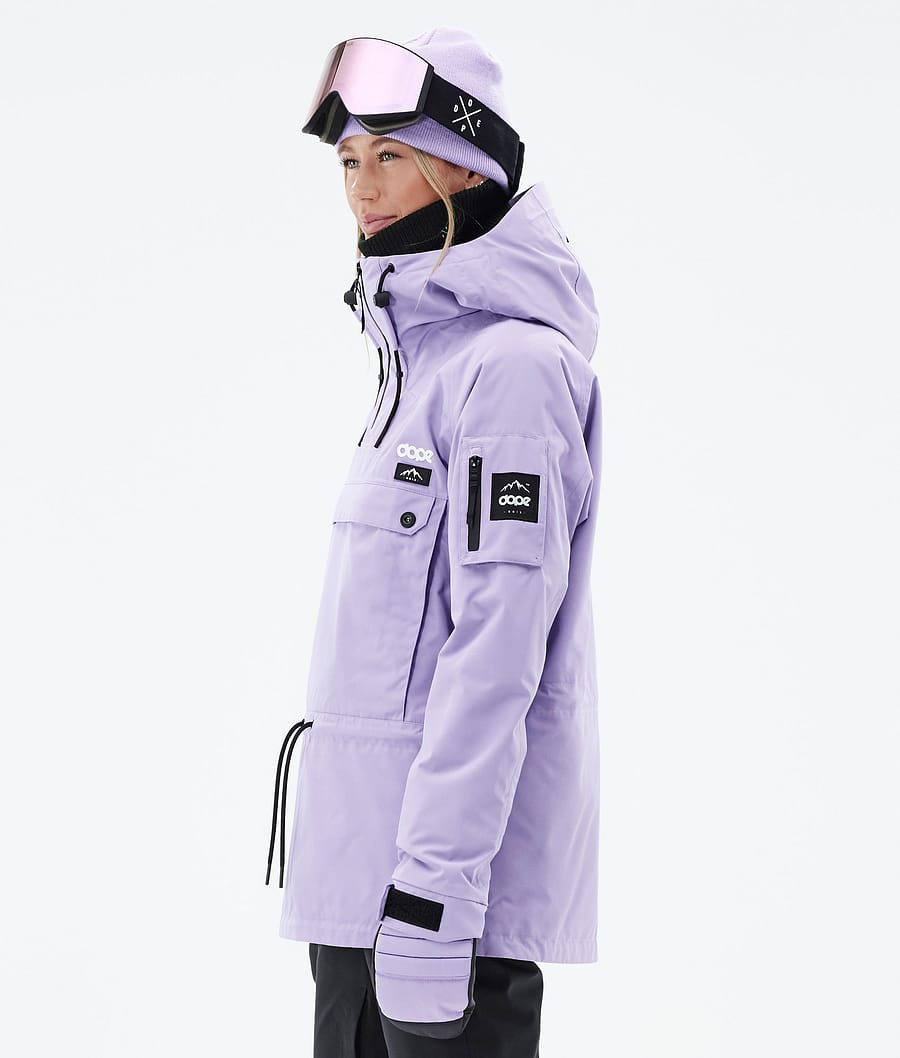 Chaqueta Snowboard Dope Annok W Mujer Moradas | 648-VFYLUJ