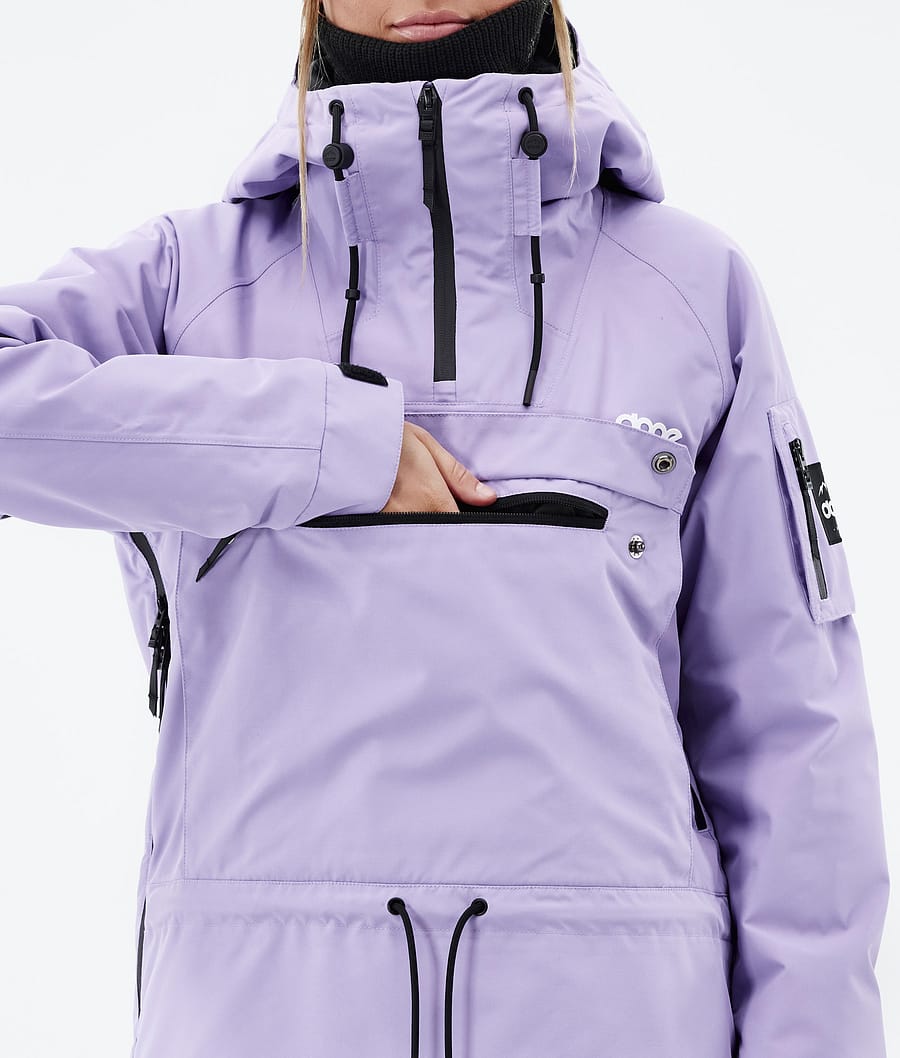 Chaqueta Snowboard Dope Annok W Mujer Moradas | 648-VFYLUJ