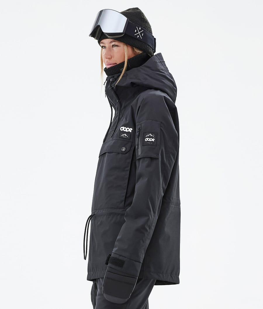 Chaqueta Snowboard Dope Annok W Mujer Negras | 812-SAJYKQ