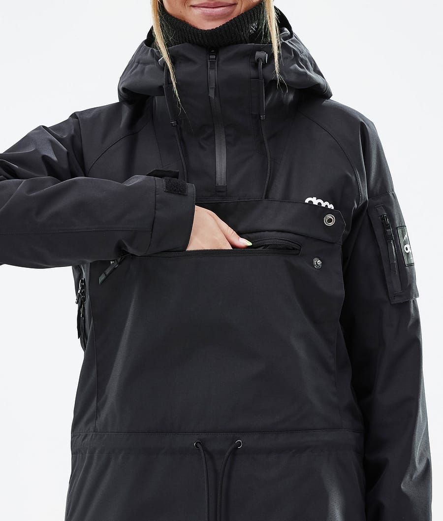 Chaqueta Snowboard Dope Annok W Mujer Negras | 812-SAJYKQ