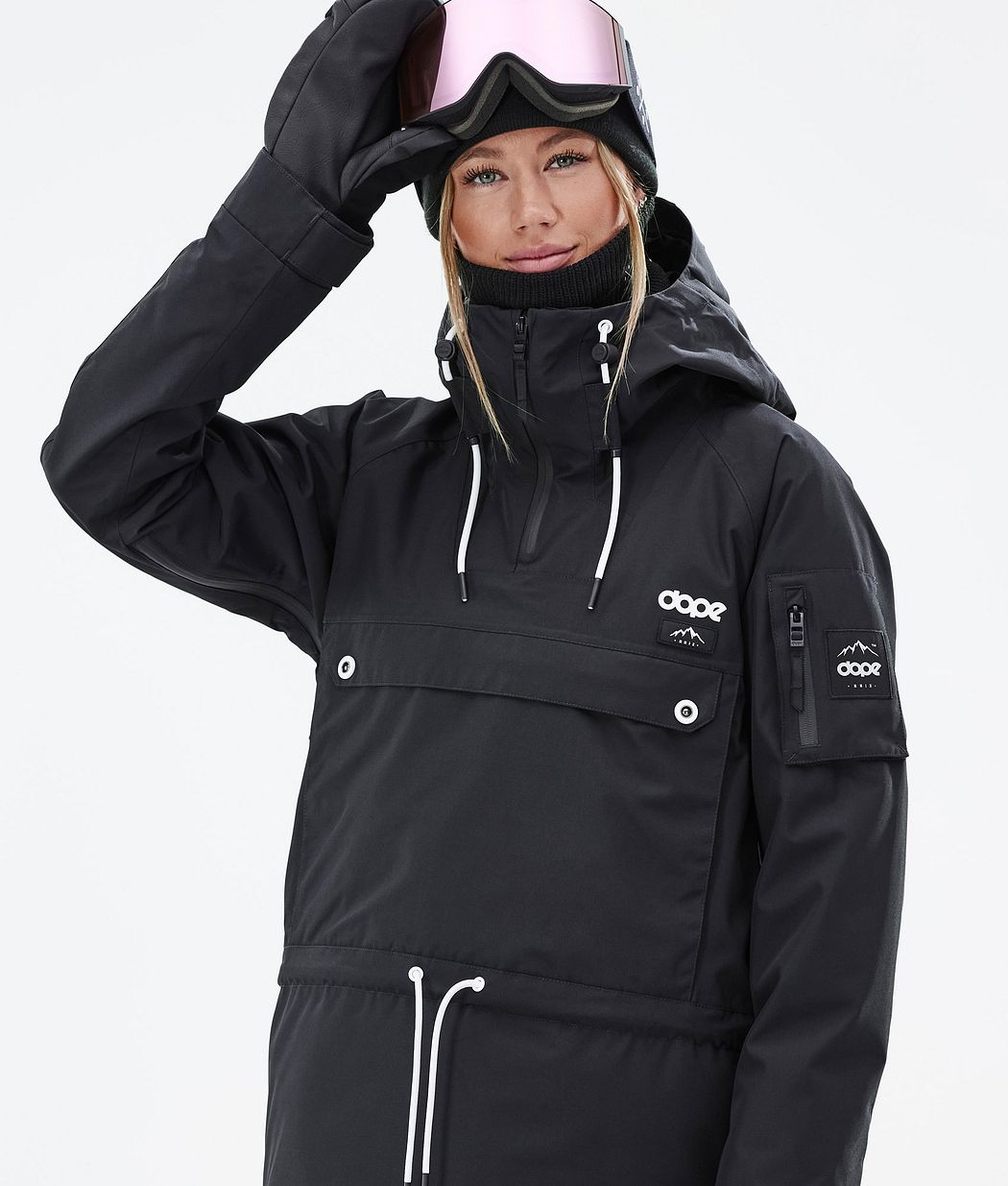 Chaqueta Snowboard Dope Annok W Mujer Negras | 892-ETNQGC