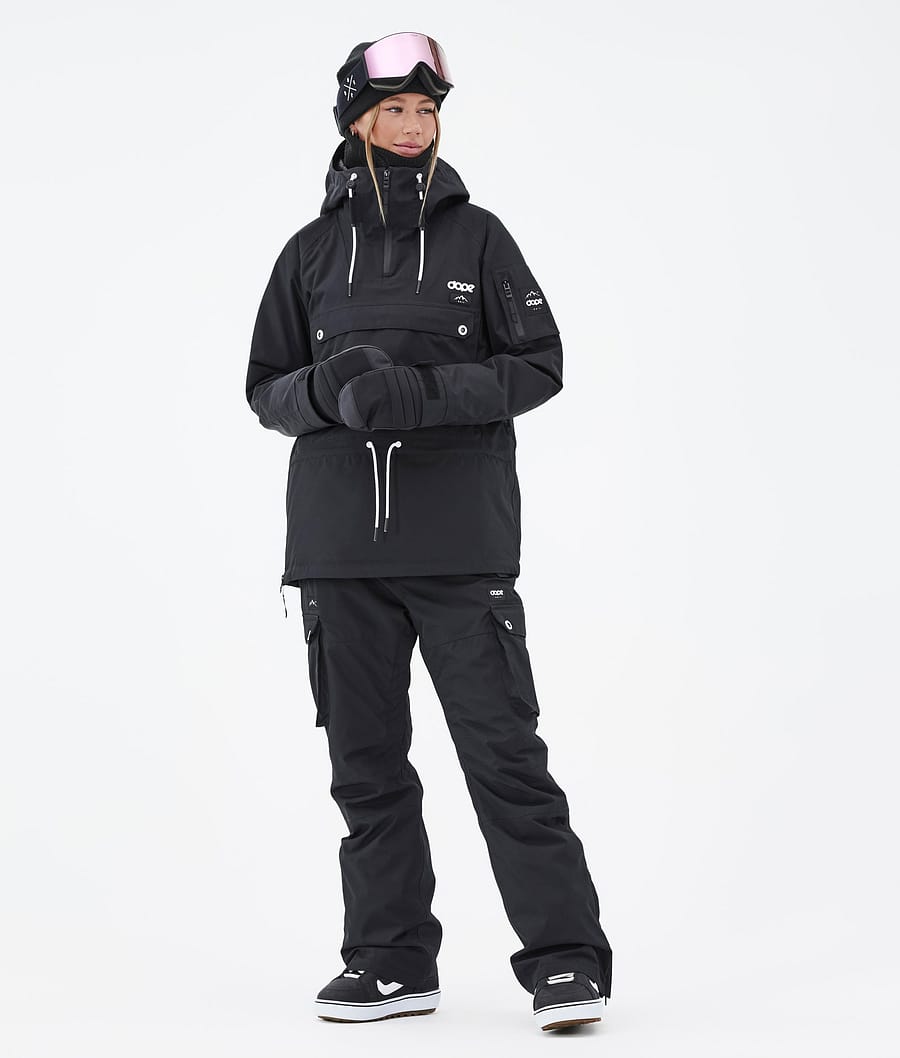Chaqueta Snowboard Dope Annok W Mujer Negras | 892-ETNQGC