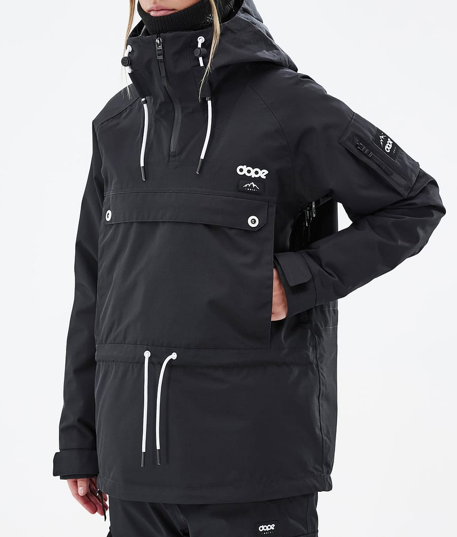 Chaqueta Snowboard Dope Annok W Mujer Negras | 892-ETNQGC