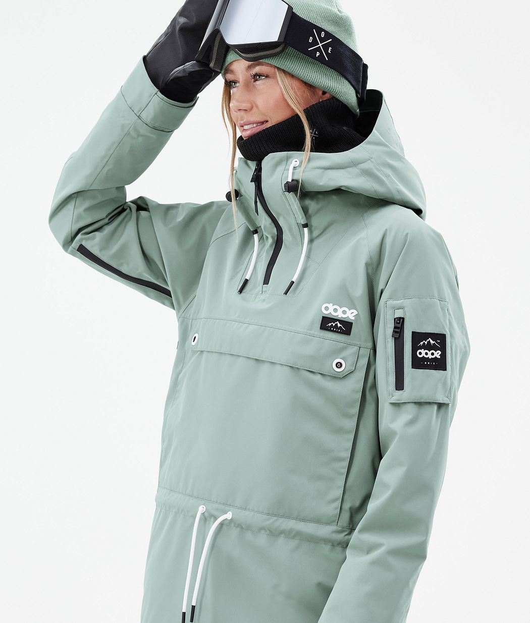 Chaqueta Snowboard Dope Annok W Mujer Verde | 769-ORZQDX