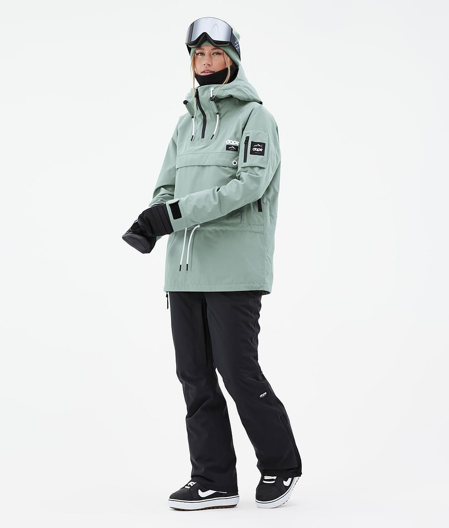 Chaqueta Snowboard Dope Annok W Mujer Verde | 769-ORZQDX