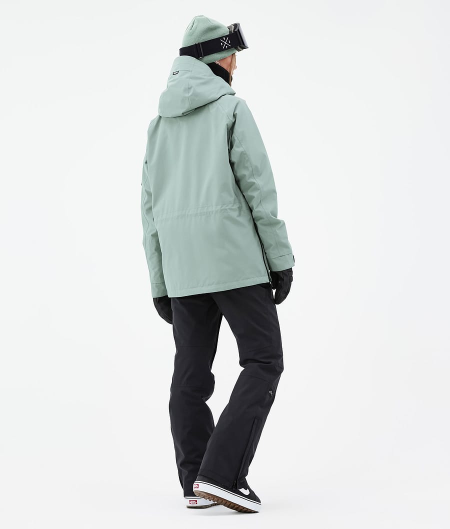 Chaqueta Snowboard Dope Annok W Mujer Verde | 769-ORZQDX