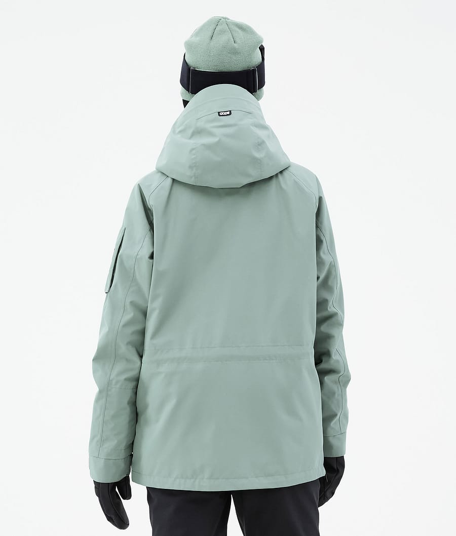 Chaqueta Snowboard Dope Annok W Mujer Verde | 769-ORZQDX