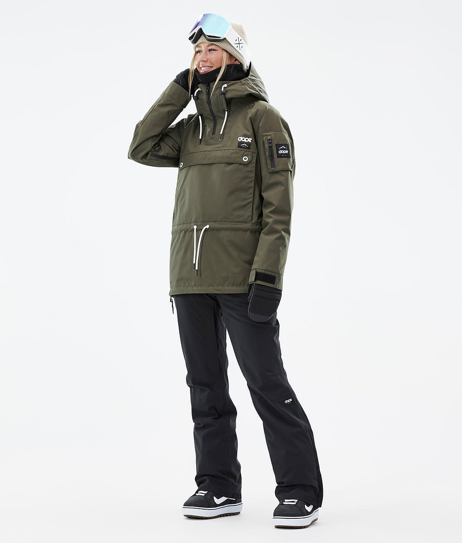 Chaqueta Snowboard Dope Annok W Mujer Verde Oliva Verde | 783-DWIEPO