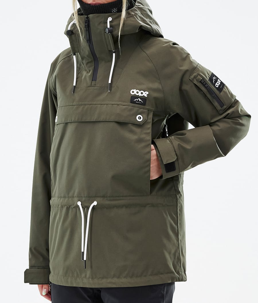 Chaqueta Snowboard Dope Annok W Mujer Verde Oliva Verde | 783-DWIEPO