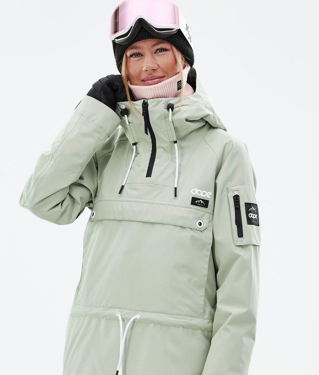 Chaqueta Snowboard Dope Annok W Mujer Verde | 981-QAPUTI