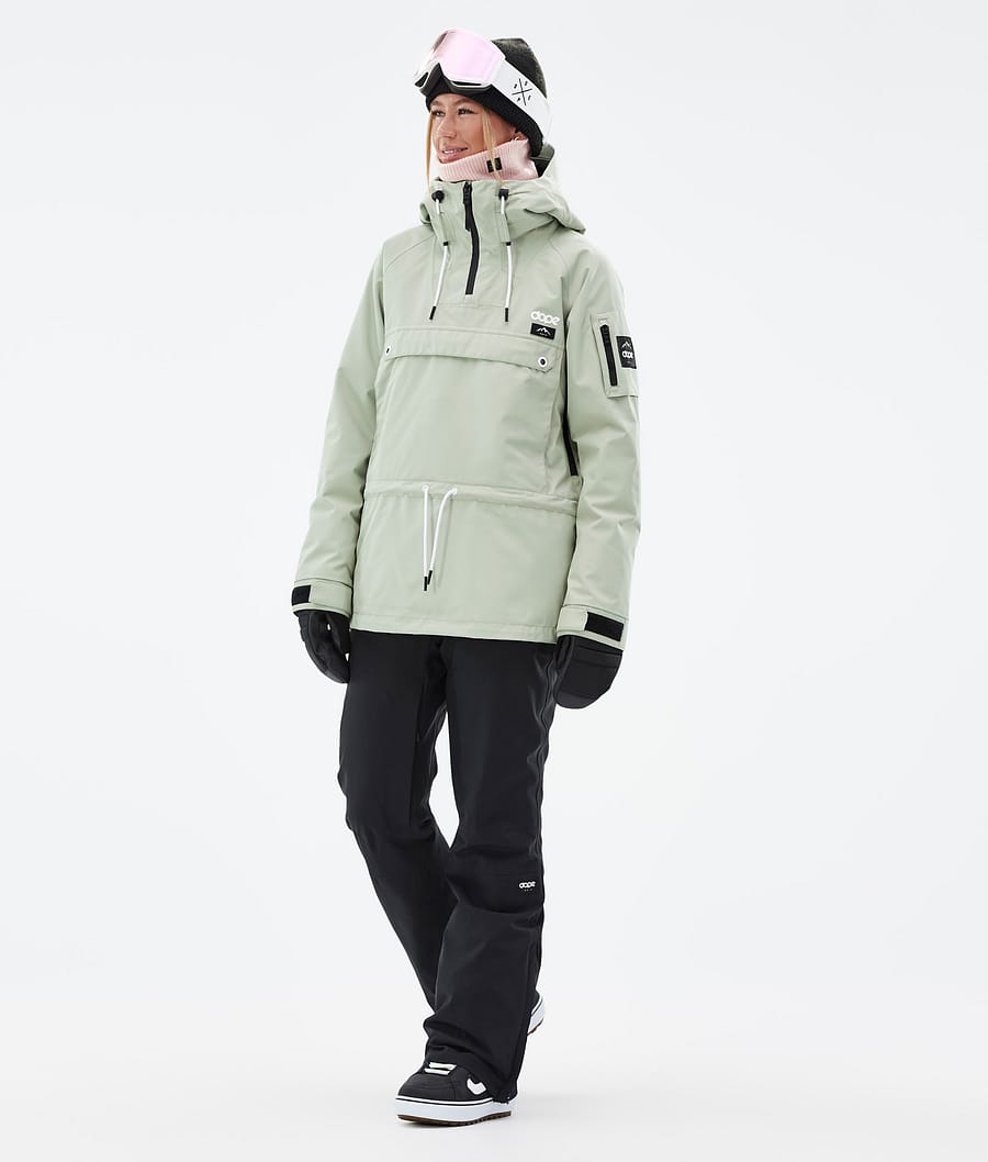 Chaqueta Snowboard Dope Annok W Mujer Verde | 981-QAPUTI