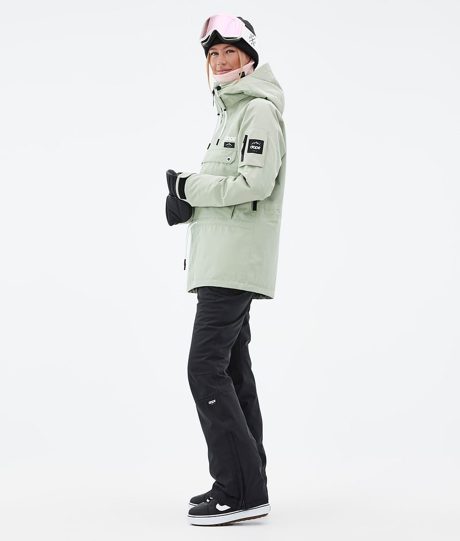 Chaqueta Snowboard Dope Annok W Mujer Verde | 981-QAPUTI
