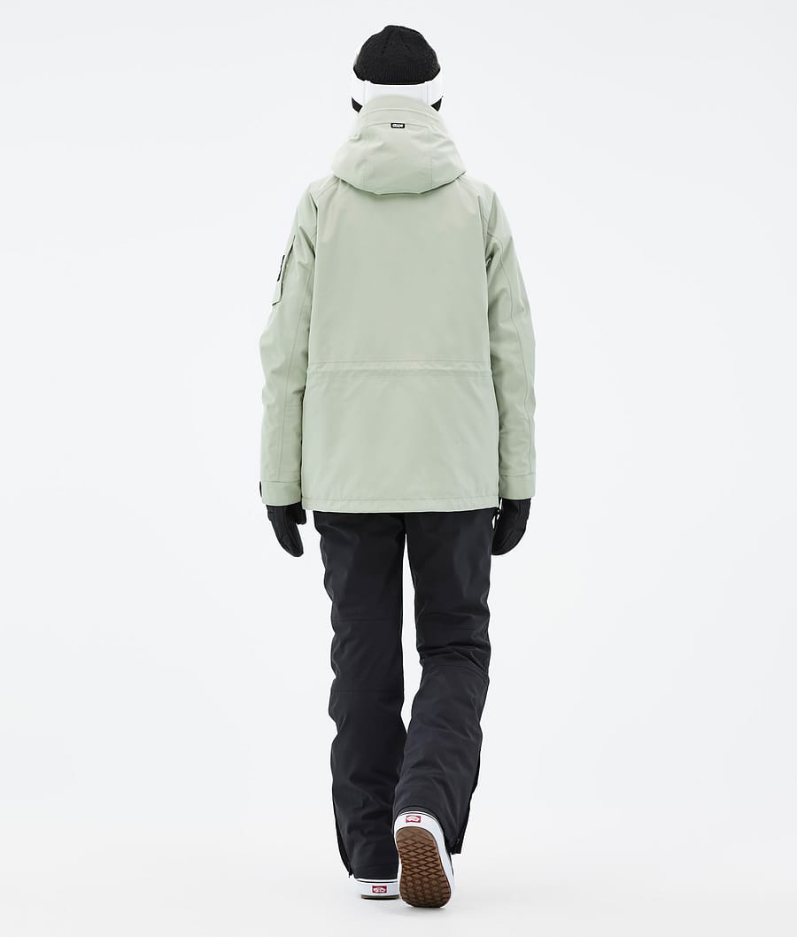 Chaqueta Snowboard Dope Annok W Mujer Verde | 981-QAPUTI