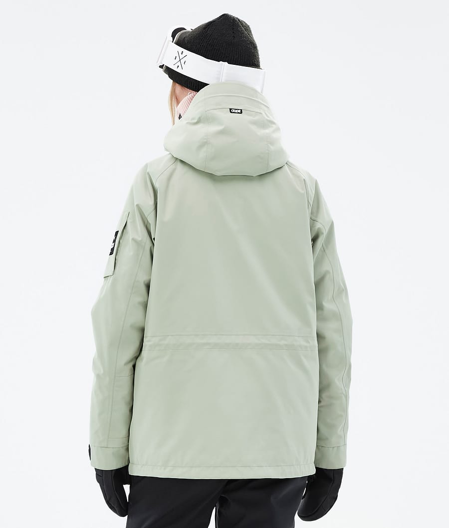 Chaqueta Snowboard Dope Annok W Mujer Verde | 981-QAPUTI