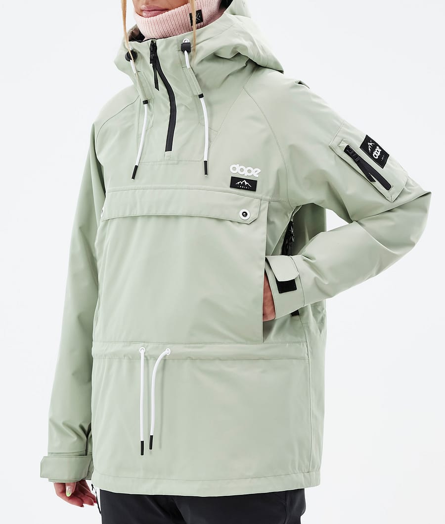 Chaqueta Snowboard Dope Annok W Mujer Verde | 981-QAPUTI