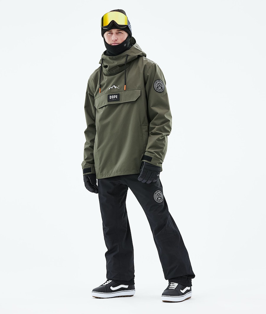 Chaqueta Snowboard Dope Blizzard 2021 Hombre Verde Oliva Verde | 193-JBNEQU