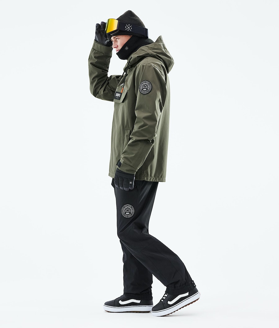 Chaqueta Snowboard Dope Blizzard 2021 Hombre Verde Oliva Verde | 193-JBNEQU