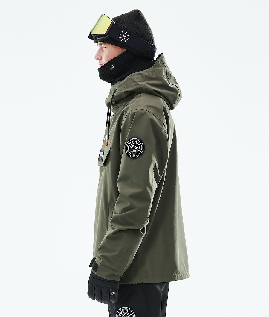 Chaqueta Snowboard Dope Blizzard 2021 Hombre Verde Oliva Verde | 193-JBNEQU