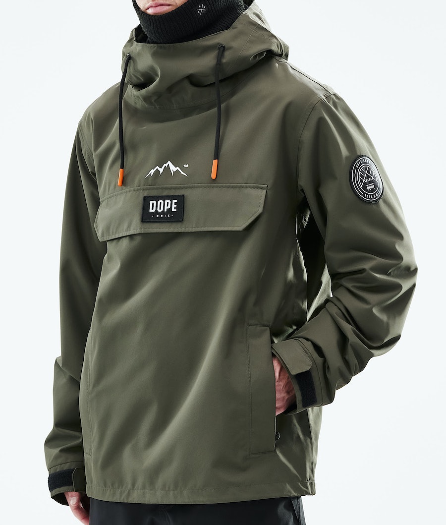 Chaqueta Snowboard Dope Blizzard 2021 Hombre Verde Oliva Verde | 193-JBNEQU