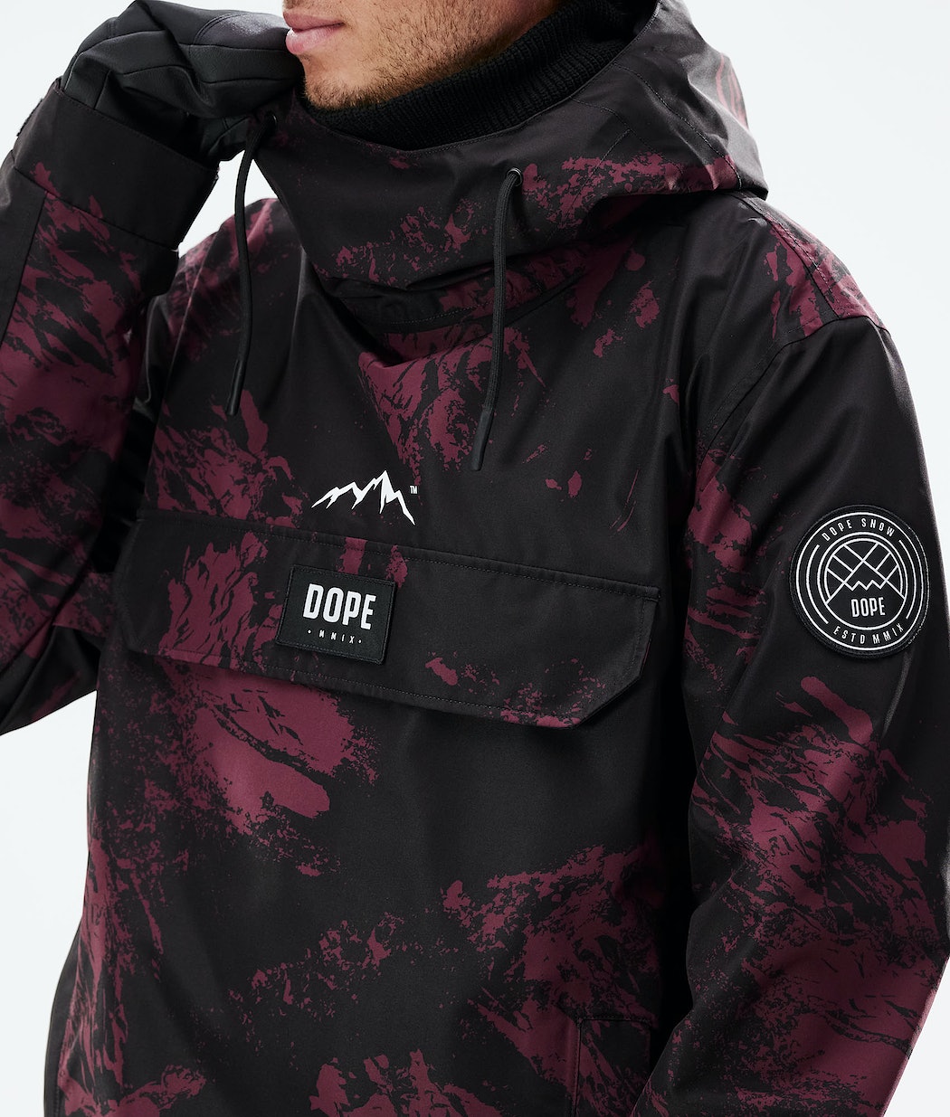 Chaqueta Snowboard Dope Blizzard 2021 Hombre Burdeos | 230-YOKGAX