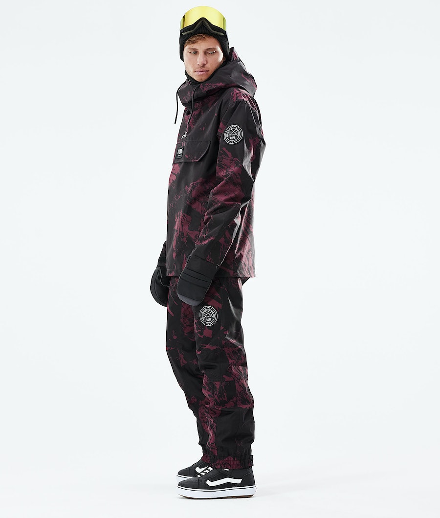 Chaqueta Snowboard Dope Blizzard 2021 Hombre Burdeos | 230-YOKGAX