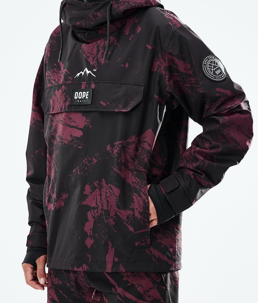 Chaqueta Snowboard Dope Blizzard 2021 Hombre Burdeos | 230-YOKGAX