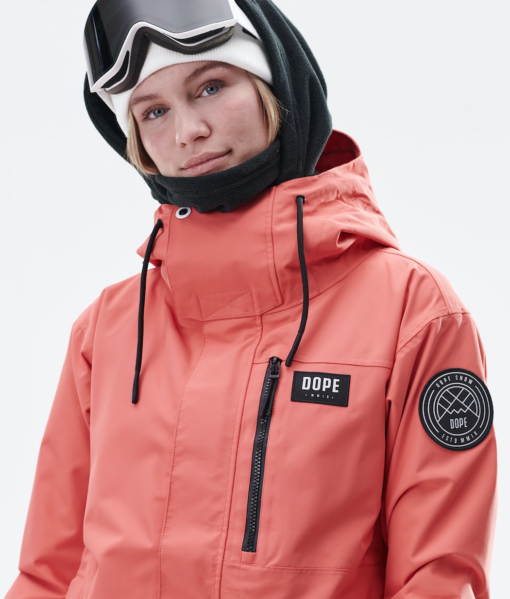Chaqueta Snowboard Dope Blizzard FZ W 2020 Mujer Coral | 410-NCTBYP