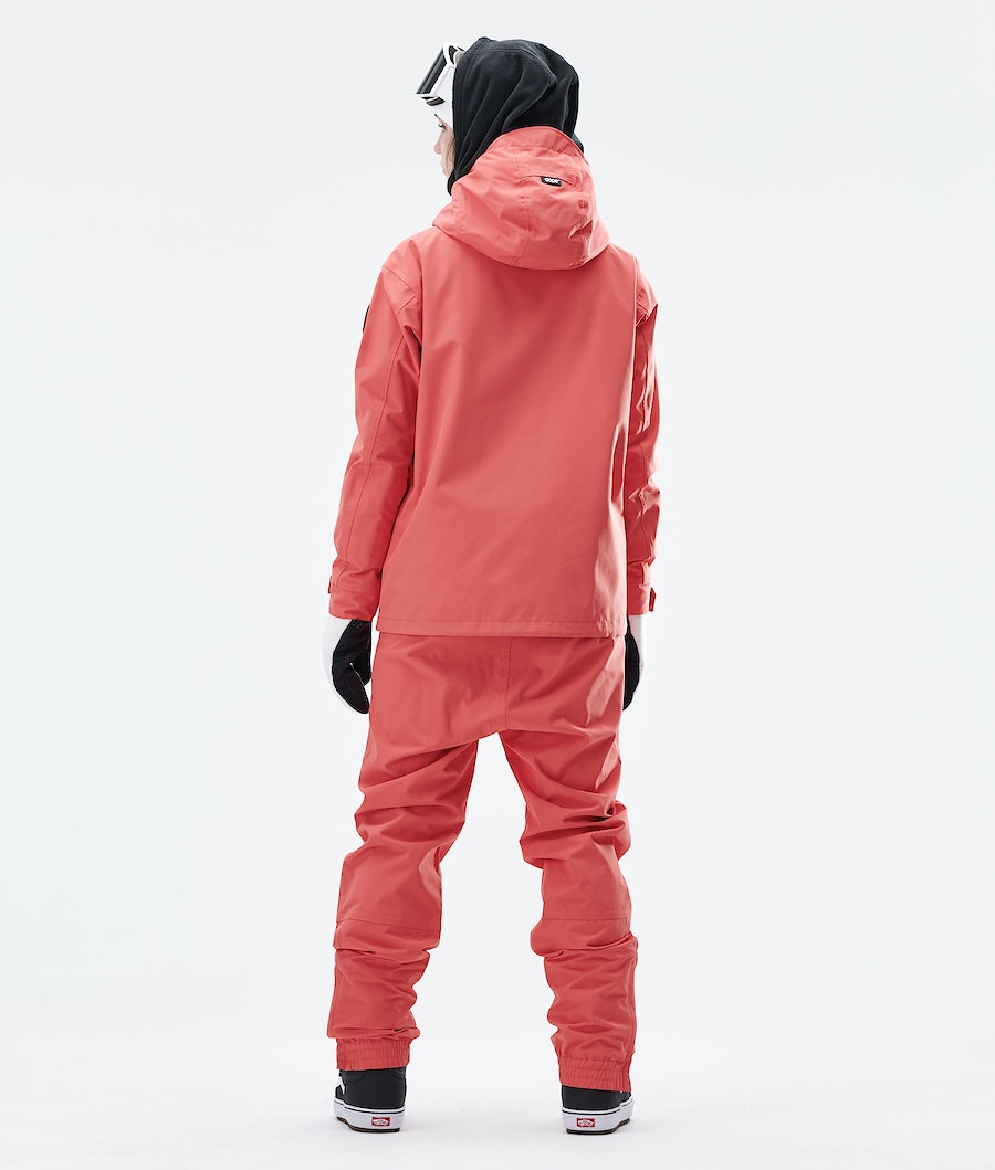 Chaqueta Snowboard Dope Blizzard FZ W 2020 Mujer Coral | 410-NCTBYP